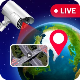 Icône de GPS Camera Map Live Navigation