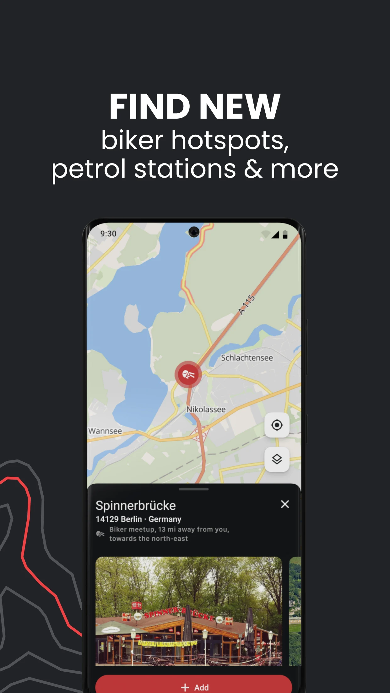 calimoto Motorcycle Navigation screenshot