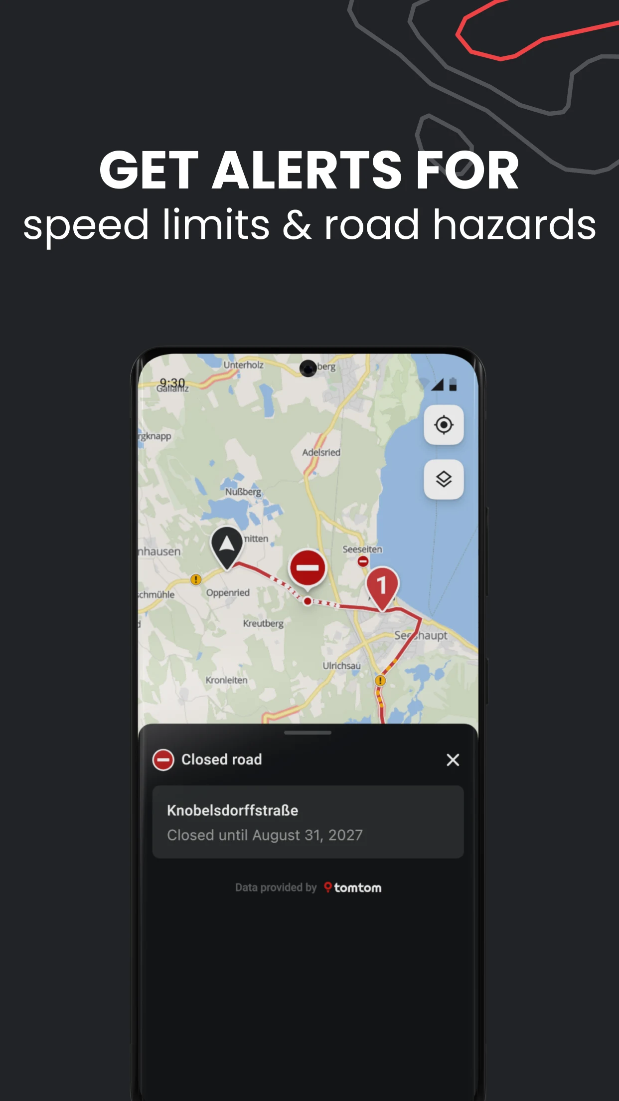 calimoto Motorcycle Navigation screenshot